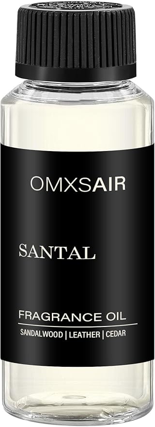 Hotel Scnet Diffuser Oil Santal 4.1 Fl (120ml) - Air Freshener Hotel&Car,Home- Luxury Essential Oils for Diffuser Refill - Longer Lasting, Stronger Scent-Suitable for waterless diffusers