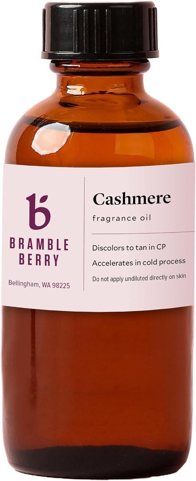 Bramble Berry Cashmere Fragrance Oil | Cashmere Scent for Soap Making, Candle Making, Lotion & Bath Bombs | Skin Safe, Vegan, Paraben & Phthalate Free, DIY Craft Essential