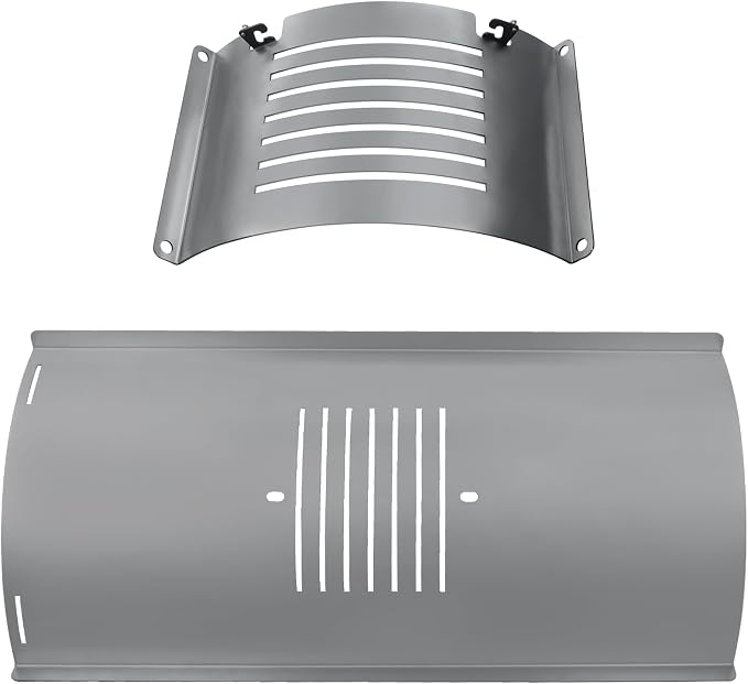Flame Broiler Kit for Pit Boss PB1600, PB1150, PB1100, PB1000 Series and Pro Series 1100 (PB1100PS1) Wood Pellet Grills, Replacement Parts Includes Main Plate and Slider for Pit Boss Smoker Grill