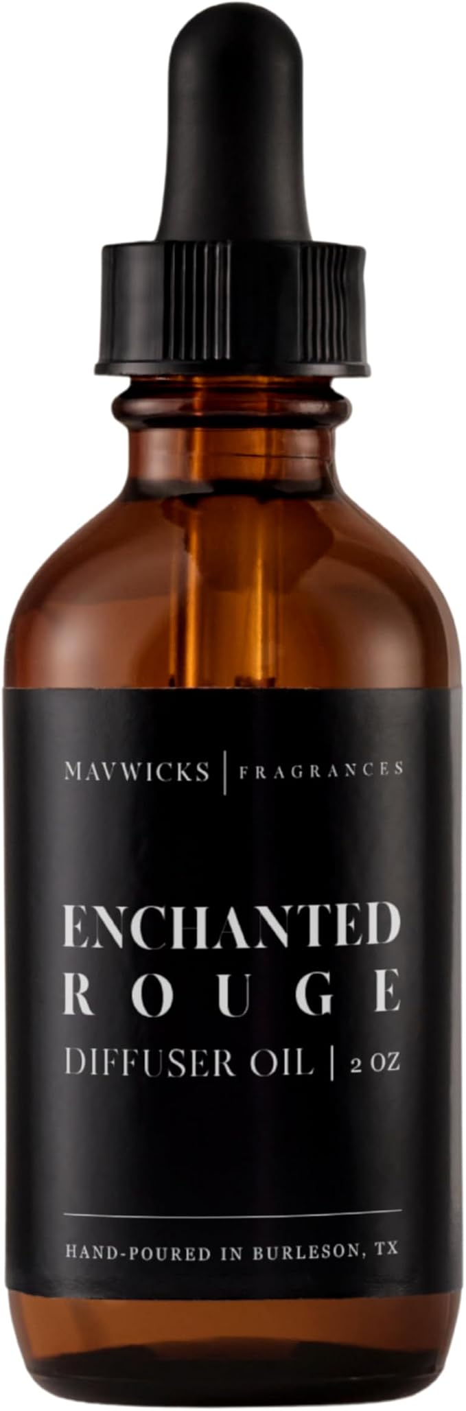Mavwicks Diffuser Oil (Enchanted Rouge) – 2oz Premium Essential Oil Blend for Aromatherapy Diffusers, Long-Lasting Luxury Home Fragrance for Living Room, Bedroom, Office, Bathroom & Hotel