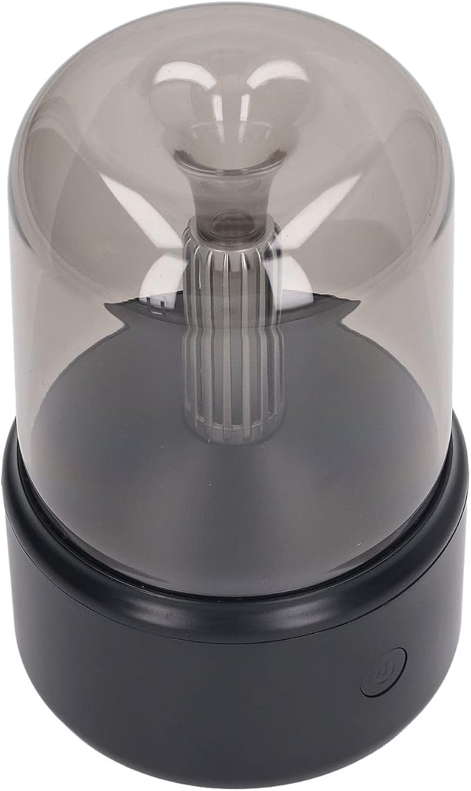 Candlelight Humidifier Low Noise Portable USB Essential Oil Diffuser Humidifier with LED Night Light 120ml