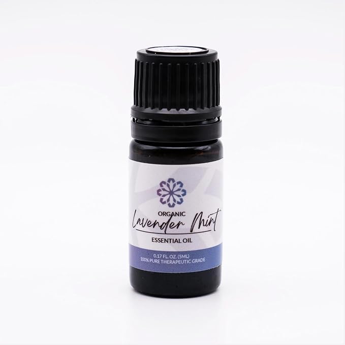 Essence Lavender Mint Essential Oil, 5 ml | Aromatherapy Oil for Diffusers & Personal Use | Natural Fragrance for Relaxation, Clarity & Wellness | Made in USA | Floral & Refreshing Scent