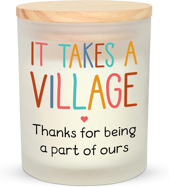 OASSIE Teacher Appreciation Gifts - Vanilla Lavender Candle 10 oz - Thank You Teachers Day Nurses Appreciation Gifts for Women Coworkers Employee Daycare Provider Babysitter, Therapist Nanny Gift