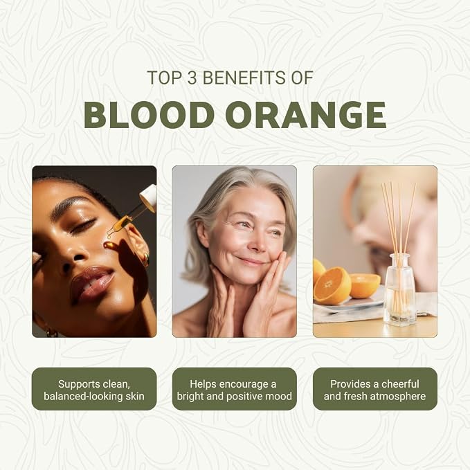 Blood Orange Essential Oil - Direct from Citrusmade in Sicily - Pure Essential Oil for Diffusers and Aromatherapy - Natural Citrus Scent | 100% Pure Therapeutic Grade - 2lbs