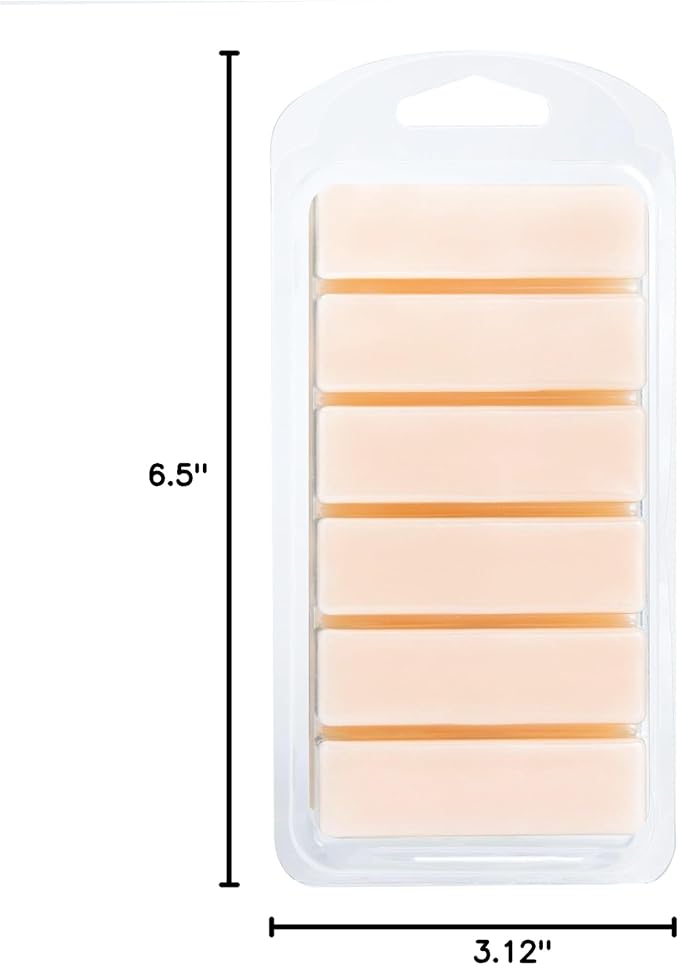 Colonial Candle Cozy Cashmere Scented Wax Melts, Wax Melt Warmer Cubes, Long Lasting Scented Wax Warmer Cubes, 4 Pack, 6 Cubes Each - Made in The USA