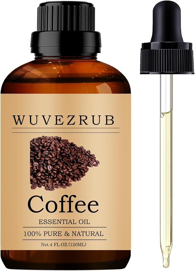 Coffee Essential Oils, 120ML 100% Pure and Natural Essential Oil for Aromatherapy Diffuser - Coffee / 4 Fl Oz