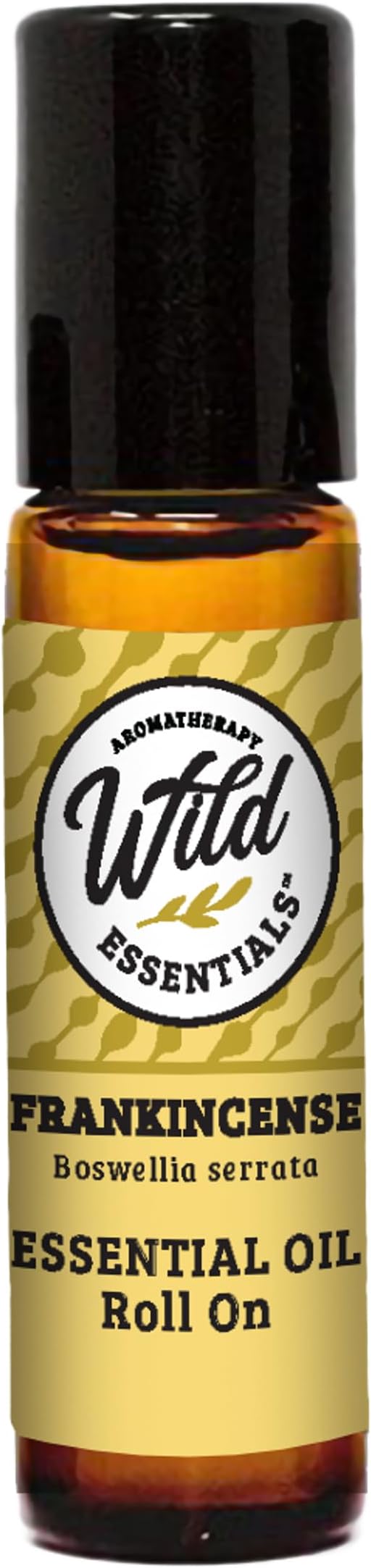 Wild Essentials Frankincense Essential Oil Roll On, 10ml, Pure, Premium Grade Essential Oils and Organic Jojoba Oil, Ready to Use, All Natural