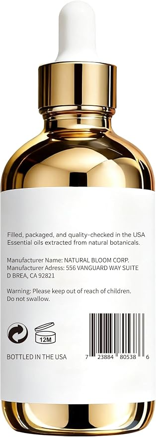 Eucalyptus Essential Oil 4 Fl Oz - Made in USA | Clean, Crisp Eucalyptus Fresh · Invigorating · Spa-Like