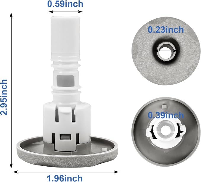 showingo Spa Hot Tub Jets Replacements 2" Cluster Storm Jet Directional 212-1549 Diffuser 218-51405 Spa Jets Replacement 5 Pieces