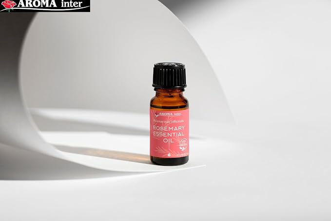 Essential Oils Set for Diffuser, 100% Pure Natural Oils, 6x10ml (Lavender, Peppermint, Eucalyptus, Tea Tree, Orange, Rosemary) for Home Fragrance, Massage, DIY