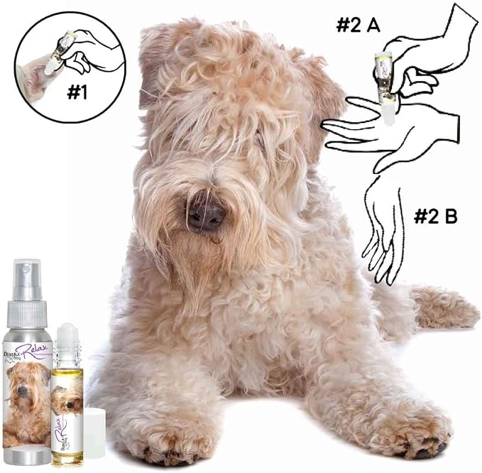 The Blissful Dog Soft Coated Wheaten Terrier Relax Dog Aromatherapy, 0.45-Ounce Roll-On