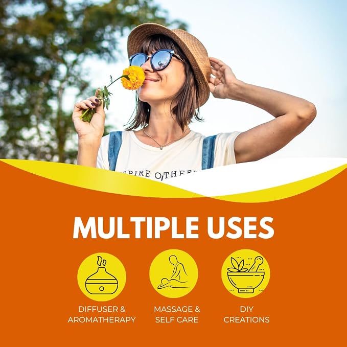 Lemon Essential Oil for Diffuser Aromatherapy – Best of Nature 100% Pure Undiluted Oils for DIY, Home Fragrance, and Topical Use