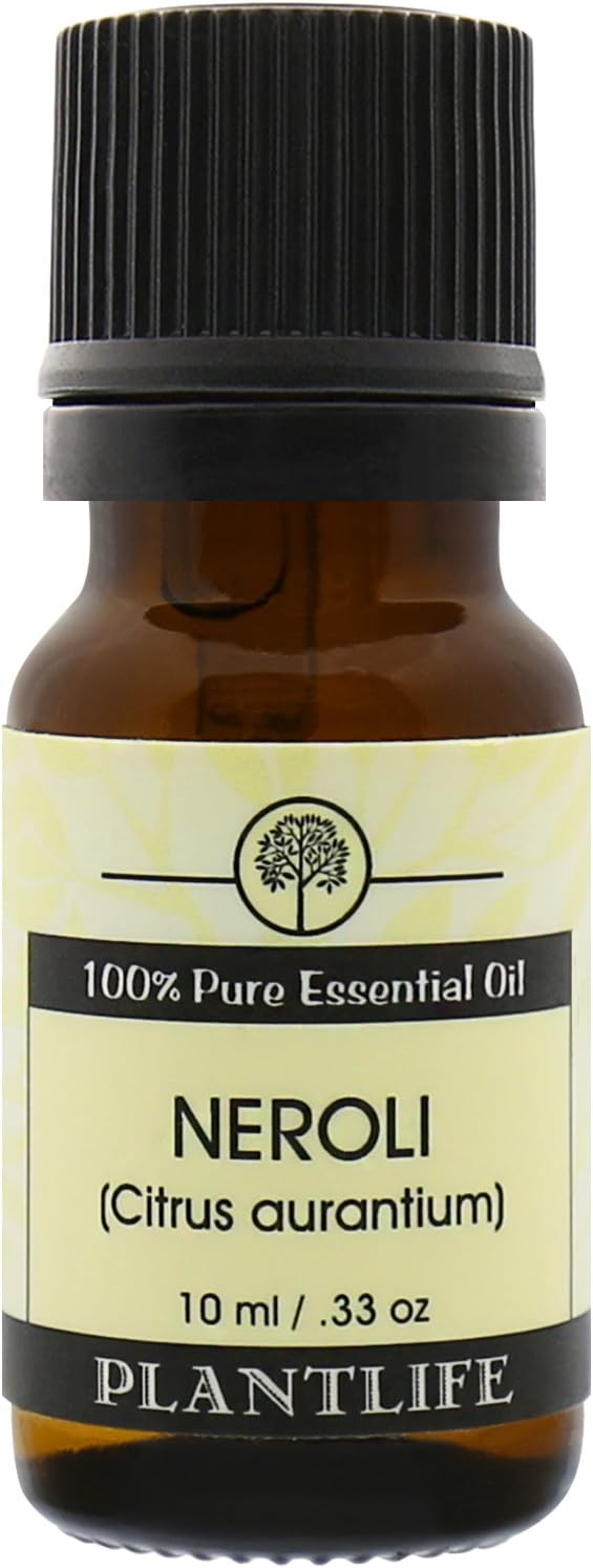 Plantlife Neroli Aromatherapy Essential Oil - Straight from The Plant 100% Pure Therapeutic Grade - No Additives or Fillers - 10 ml