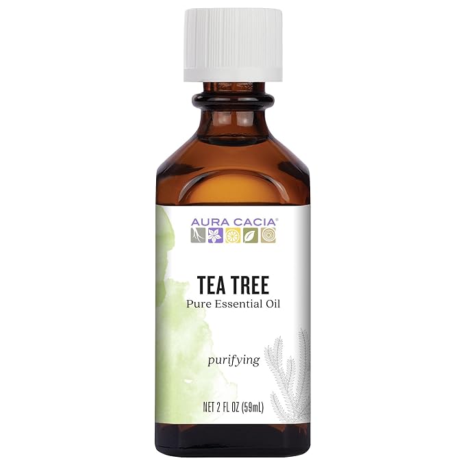 Aura Cacia - Pure Tea Tree Essential Oil | Purity Certified | 2 fl. oz.