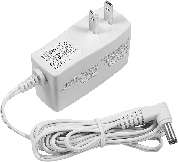 DC 24V 500mA 0.5A Power Supply Adapter for Room Humidifier and Oil Diffuser, Replacement Power Adatper for Air purifiers,5.5 * 2.1mm Tip 5.9FT/1.8M Power Cord,UL Listed