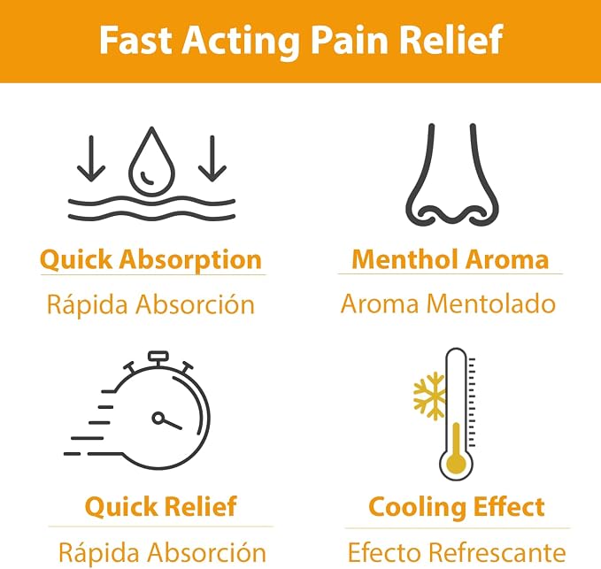 Sanar Naturals Arnica Roll On | Fast Acting Cooling Relief with Menthol Camphor & Arnica Montana | for Muscles, Joints, Back, Neck & Knees | Non Greasy Muscle Rub, 3 oz