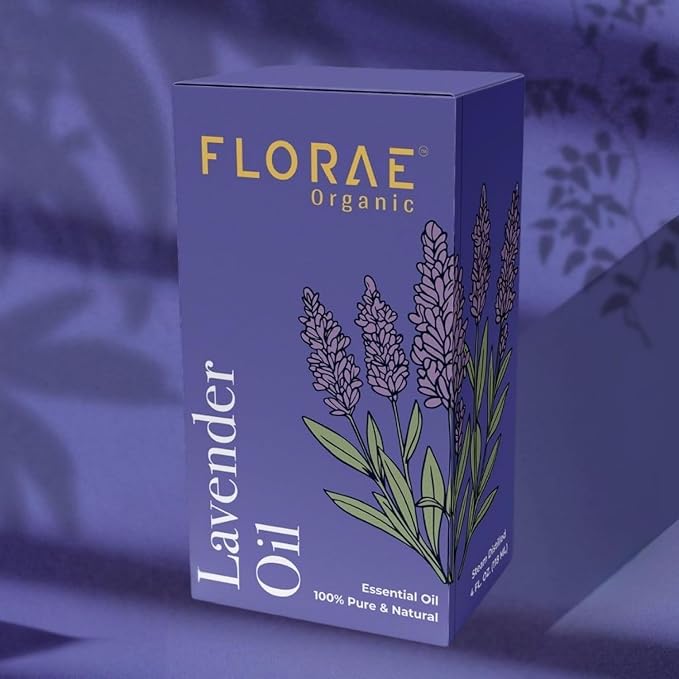 Lavender Essential Oil 4 Fl Oz - 100% Pure and Natural Lavender Oil for Diffuser and Aromatherapy, Skin, Massage, Candle and Soap Making Fragrance with Premium Glass Dropper