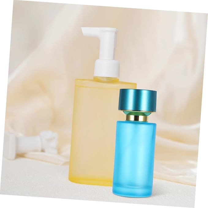 NOLITOY Portable Glass Perfume Refill Bottle Cap Travel-friendly Atomizer for Fragrance and Stylish Design for Easy Application