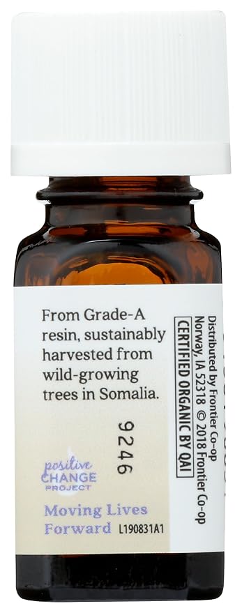 Aura Cacia, Essential Oil Frankincense Organic, 0.25 Fl Oz