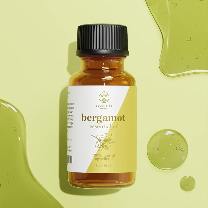 Bergamot Essential Oil (Aceite Esencial de Bergamota) - Therapeutic Grade (1 oz.) | Citrus Aromatherapy Oil, Skin Care, and DIY Creations