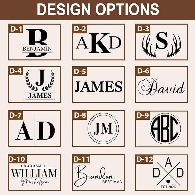 Personalized Handmade Genuine Leather Toiletry Bag | Custom Engraved Shaving Dopp Kit with Name, Initial | Travel Pouch for Men, Him, Husband, Dad, Boyfriend | Gift Idea for Groomsmen