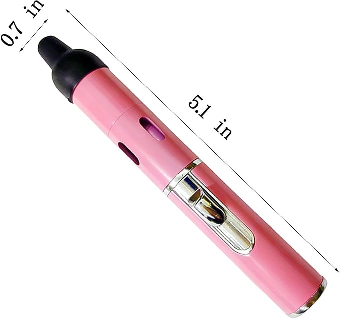 Torch Lighter,Handheld Multifunctional All-in-One Tube Built-in Detachable Windproof Lighter,Outdoor,Indoor,Camping,Candle,Birthday,Light Pink(2PCS)
