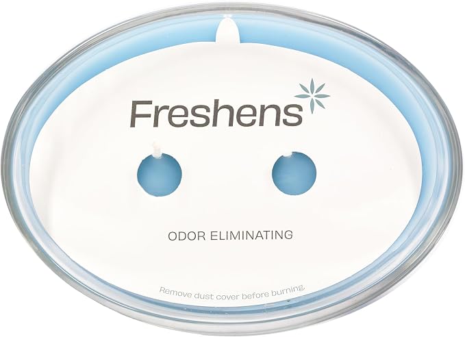 Carolina Freshens Mystic Falls Odor Eliminating Highly Fragranced Candle for Home Scented, Eliminates 90% of Pet, Smoke, Food and Other Smells Quickly, 2 Wick, 14 oz - Made in the USA