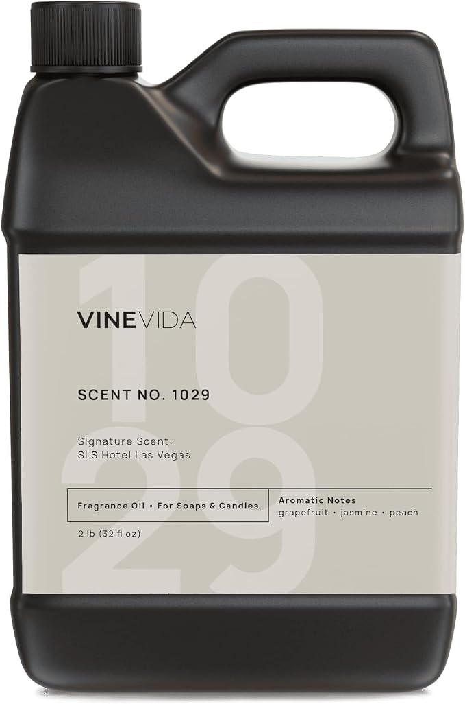VINEVIDA Scent NO. 1029 Fragrance Oil - 32oz (2lbs) - Inspired by: SLS Hotel Las Vegas Fragrance Oil for Candle Making - Made in USA Candle Scents Scents for Soap Making