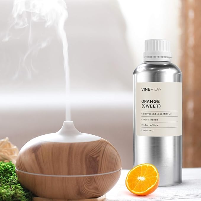 VINEVIDA [32oz] Pure Orange Sweet Essential Oil
