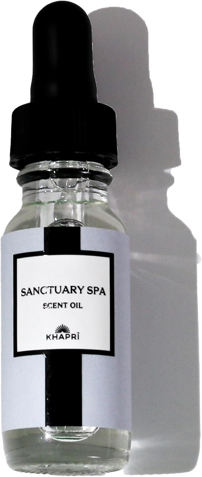 Hotel Inspired Home Perfume Collection -Sanctuary Spa– Premium Essential Oil Blend (15mL/0.5 fl Oz) Aroma with White Tea, Jasmine & Cedarwood| Long-Lasting, Dropper for Diffuser | Made in USA
