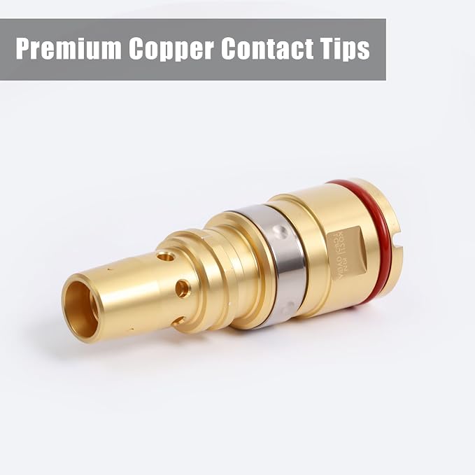 5Pcs D-MA250 Gas Diffusers for Bernard (Miller) AccuLock S MDX-250 Torch | Fit N-A5800C Nozzle, MIG Welding Consumables