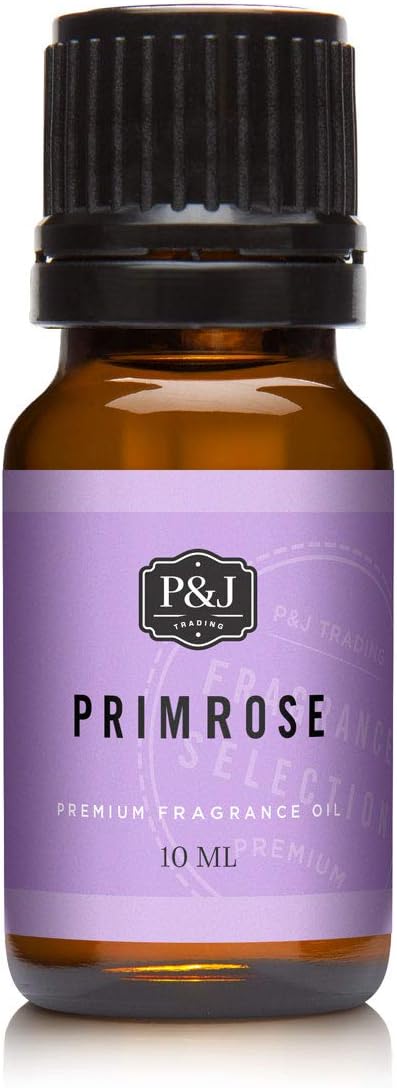 P&J Trading Fragrance Oil for Diffusers for Home - Primrose 10ml Fragrance Scents for Candle Making - Soap Making Supplies & Car Diffuser Scents