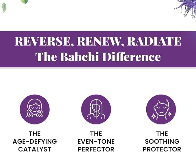 Deve Herbes Babchi (Bakuchi) Oil (Psoralea corylifolia) with Glass Dropper | Cold Pressed | Pure | For Diluting Essential oils | Skin & Massage | Non-Sticky | Lightweight | Unisex | 50ml (1.69 oz)