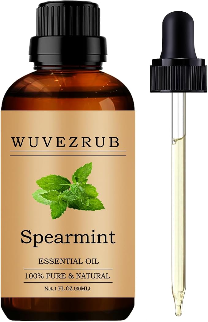 Spearmint Essential Oil, 30ML Pure Spearmint for Aromatherapy Diffuser - 1 Fl Oz