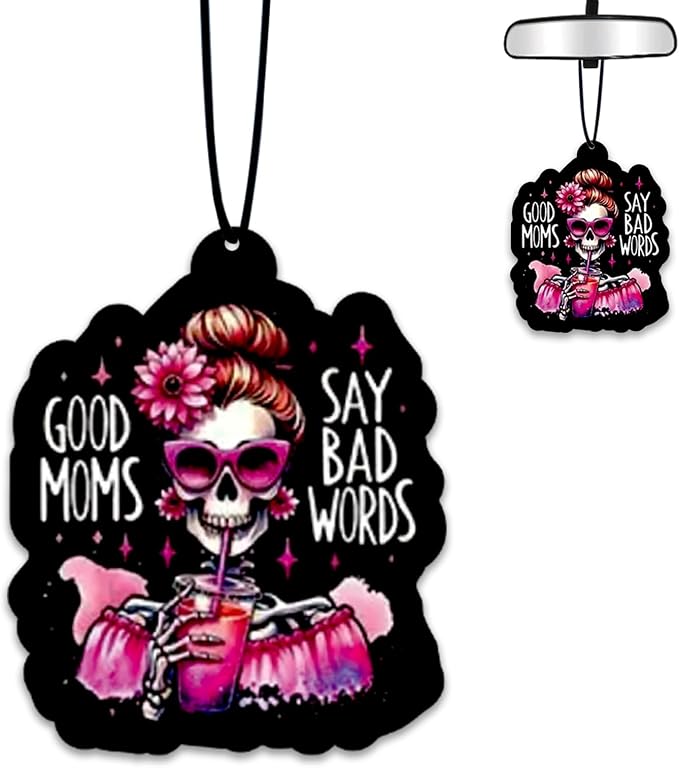 1PCS Car Air Fresheners,Funny KLNH-Bad Words Car Air Fresheners for Cute Mirror Freshener Mirror Scented Hanging Cute Car Accessories Decor Interior Home,Funny Gifts for Women Men Friends Wife