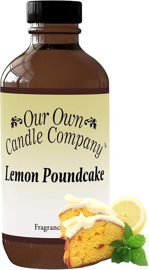 Our Own Candle Company - Lemon Pondcake Scented, Premium Grade Home Fragrance Oil for Diffusers (2oz)