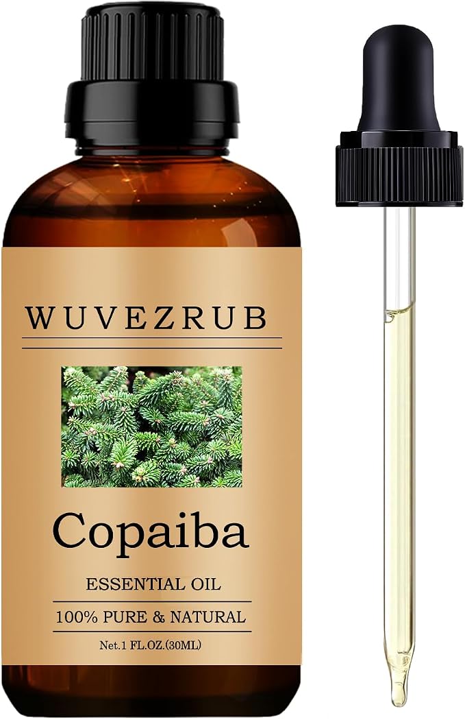 Copaiba Essential Oil, 30ML Pure and Natural for Aromatherapy Diffuser - 1 Fl Oz