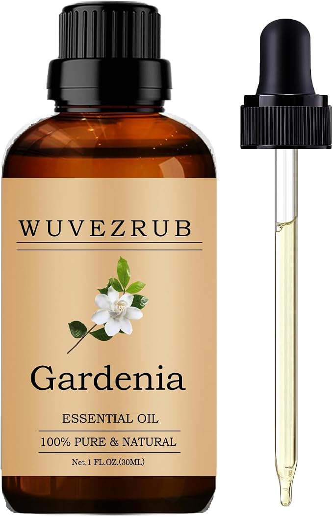 Gardenia Essential Oils, 30ML Pure and Natural Essential Oil for Aromatherapy Diffuser - Gardenia /1 Fl Oz