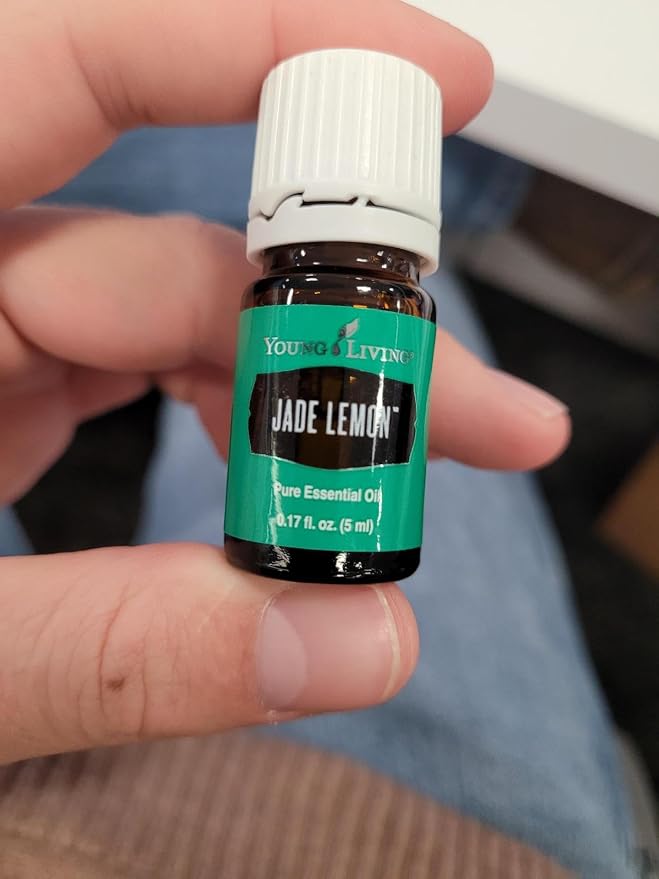Young Living Jade Lemon Premium Essential Oil - 5ml - Citrus Flavor - Fresh, Uplifting, Purifying - Lime Aroma