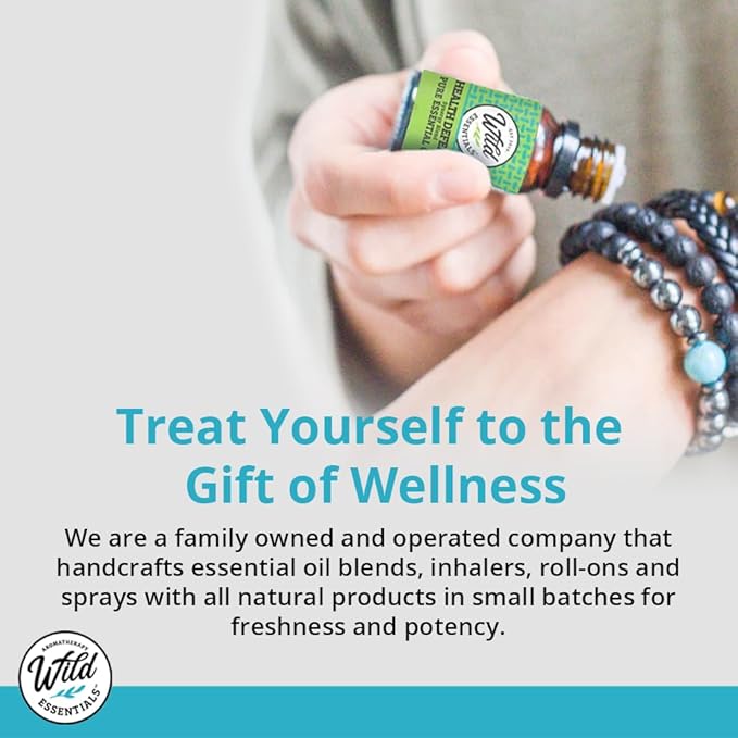 Wild Essentials Tangerine 100% Pure Essential Oil - 10ml, Therapeutic Grade, Made and Bottled in The USA, Uplifting, Calming