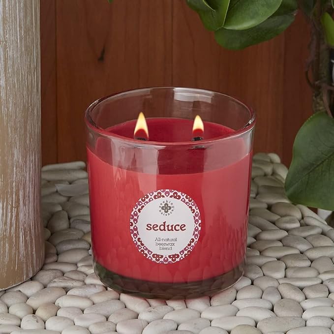 Root Candles Seeking Balance Wood Wick Spa Candle Aromatherapy Candles, 12-Ounce, Seduce: Patchouli & Anise