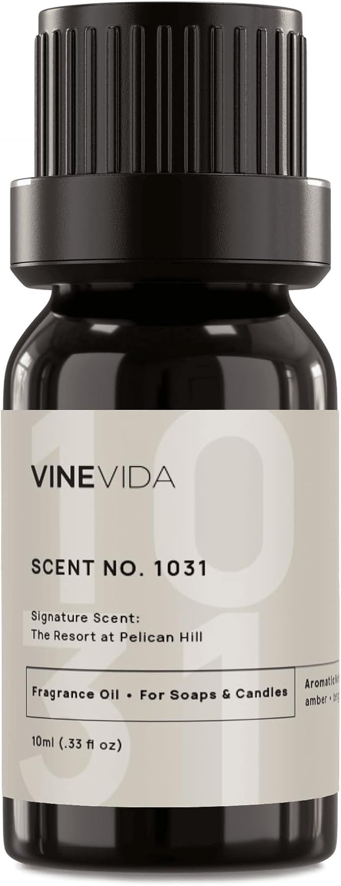 VINEVIDA Scent NO. 1031 Fragrance Oil - 10mL - Inspired by: The Resort at Pelican Hill Fragrance Oil for Candle Making - Made in USA Candle Scents Scents for Soap Making