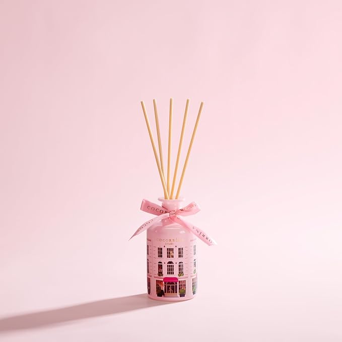 Reed Diffuser for Home - Sakura 6.76 fl oz Diffuser with Sticks, Home Fragrance for Bathroom Shelf Decor, Bedroom & Guest Room