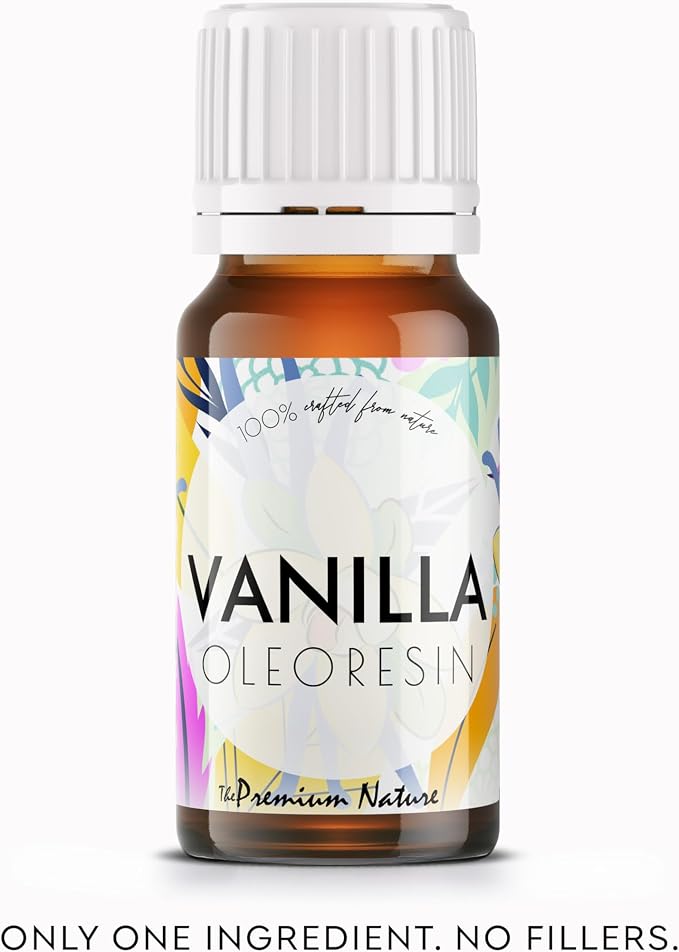 Vanilla Essential Oil | 100% Pure & Natural Vanilla planifolia with Warm Sweet Rich Aroma | for Diffuser, Candle Making, Perfumery & DIY Aromatherapy Blends, 0.34 fl oz