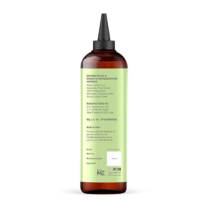 Botanic Hearth 100% Pure Rosemary Batana Oil For Hair Growth & Hair Treatment Oils 6.7 Fl Oz, 2Pack|Infused with coconut Oil|Hair Oil Repairs Dry Damaged Hair, Strengthening, Healthier|All Hair Types