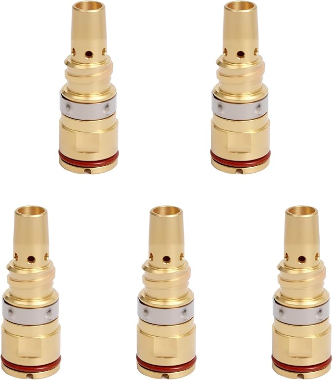 5Pcs D-MA250 Gas Diffusers for Bernard (Miller) AccuLock S MDX-250 Torch | Fit N-A5800C Nozzle, MIG Welding Consumables