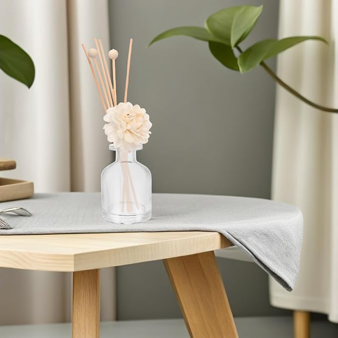 FRCOLOR Empty Aromatherapy Bottle Refillable Diffuser Bottle for Essential Oils Diy Perfume Container Desktop Diffuser Ornament for Home Office Car 3.93 X 2.67 X 2.67 in