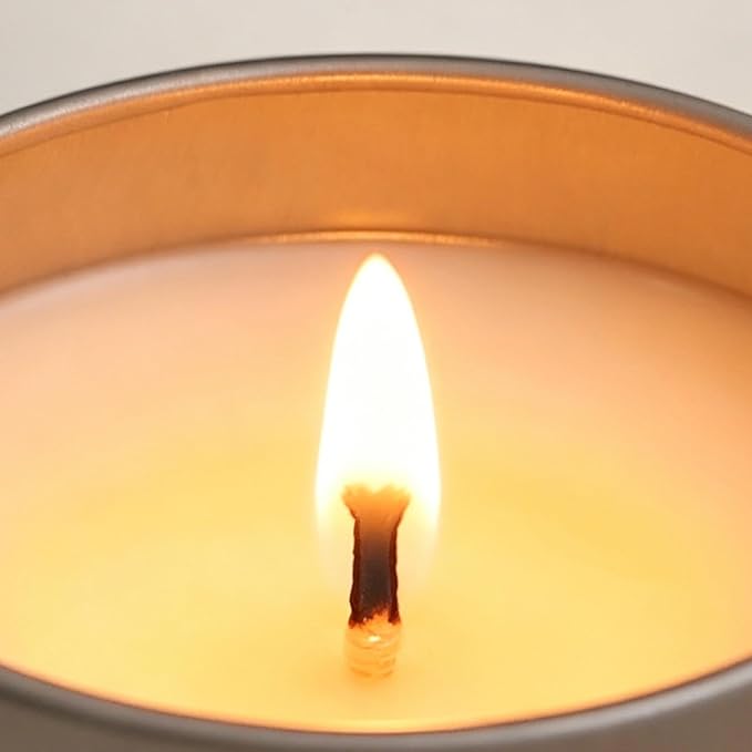Soy Wax Candle, Aromatherapy Scented Candle, Long Lasting 20 Hour Burning Cotton Wick, Relaxing Home Fragrance for Bedroom Bathroom Office Meditation Hiking Dinner Table Desktop Decor