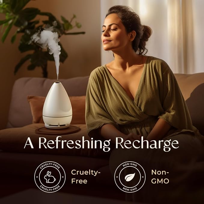 Gya Labs Active Energy Essential Oils Blends - 0.34 Fl Oz - for Diffuser, Home, Humidifier, Aromatherapy and DIY Candle Making Scents