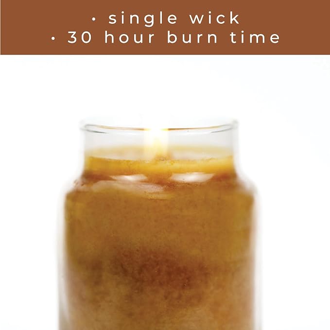 A Cheerful Giver - Scented Candles for Home - Long Lasting Aromatherapy Candle with up to 155 Hours of Burn Time - Gift Ready (6oz, Vanilla Bourbon)